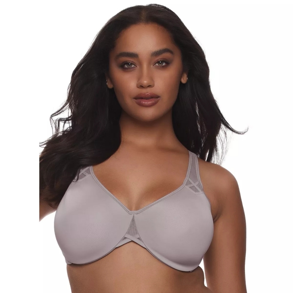 Paramour by Felina Women's Amaranth Cushioned Comfort Unlined Minimizer Bra